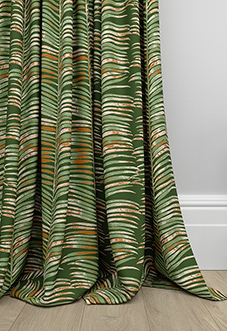 Melody Velvet, Rainforest - Made to Measure Curtains